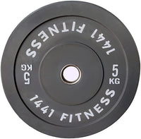 Thumbnail for Premium Color Bumper Plates with 7 Ft Olympic Bar - 120 Kg Set - Bundle Offer - 5KG