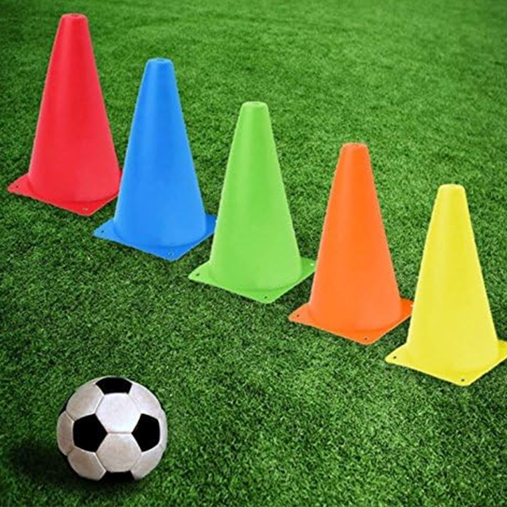 1441 Fitness Agility Cones Assorted Color (Sold as Per Piece)