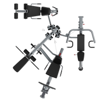 Thumbnail for Insight Fitness 3 Station Multi Gym BS004 with Leg Press Attachment BS004LP