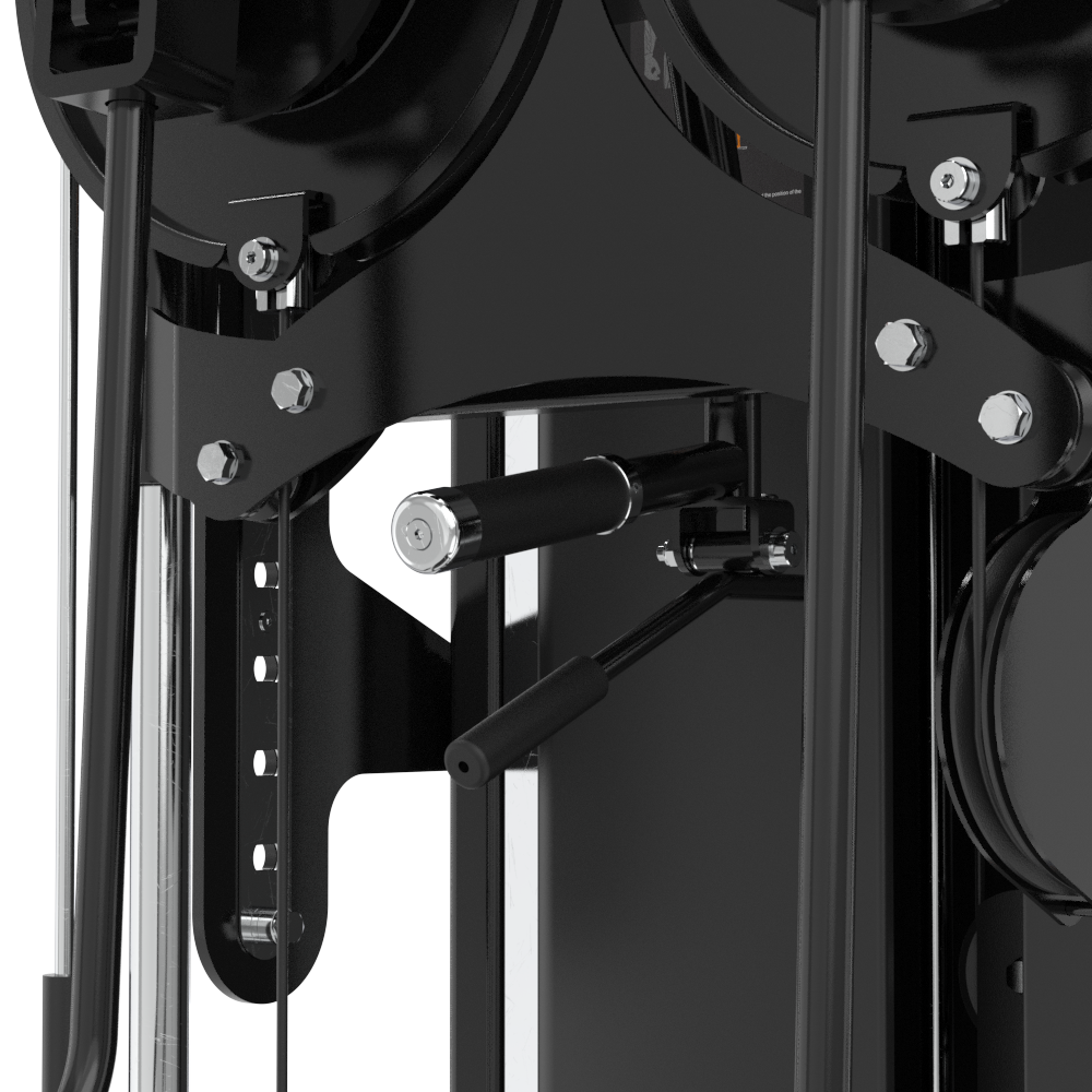 Close-up of a Insight Fitness SA054 with bolts