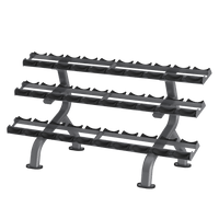 Thumbnail for Insight Fitness 3 Tier Dumbbell Rack - DR027