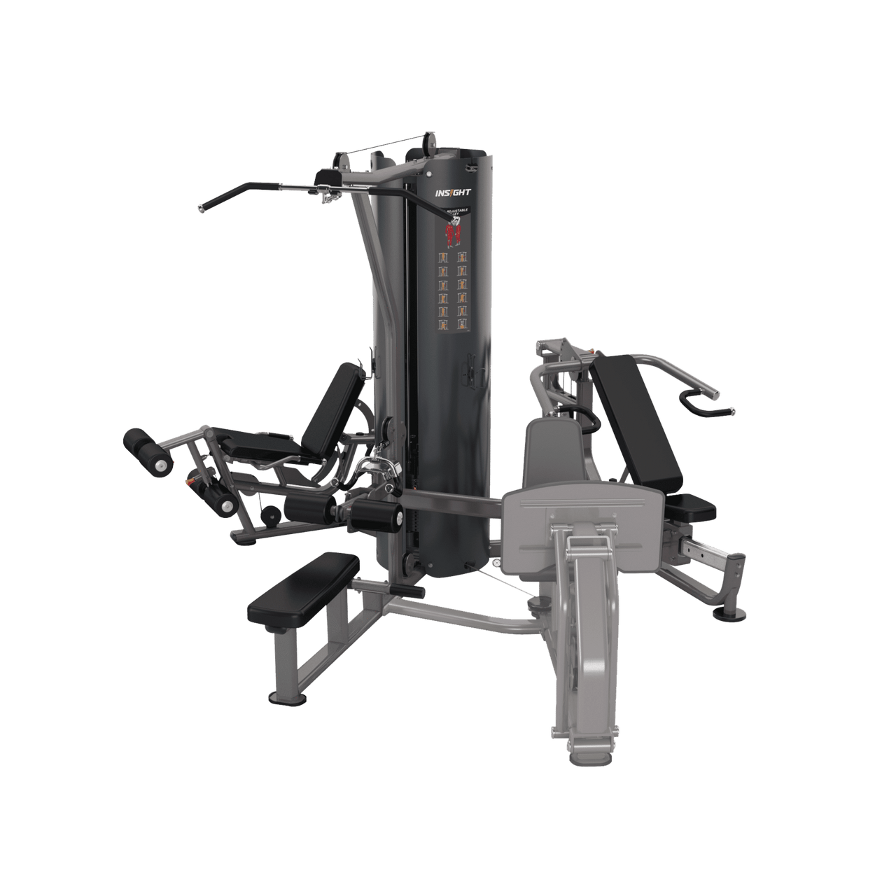 Insight Fitness 4 Station Multi Gym BS004 with Leg Press