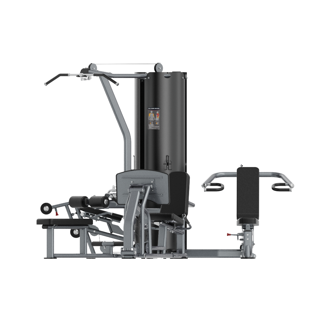 Insight Fitness 3 Station Multi Gym BS004 with Leg Press Attachment BS004LP
