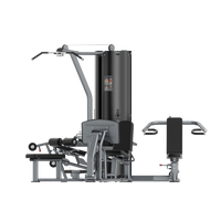 Thumbnail for Insight Fitness 3 Station Multi Gym BS004 with Leg Press Attachment BS004LP