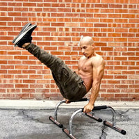 Thumbnail for Lebert Fitness Parallettes Push Up Dip Stand 