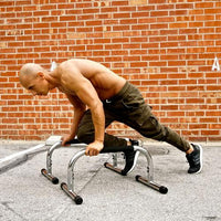 Thumbnail for Lebert Fitness Parallettes Push Up Dip Stand 