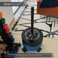 Thumbnail for Bumper Plates Trolley with Wheels
