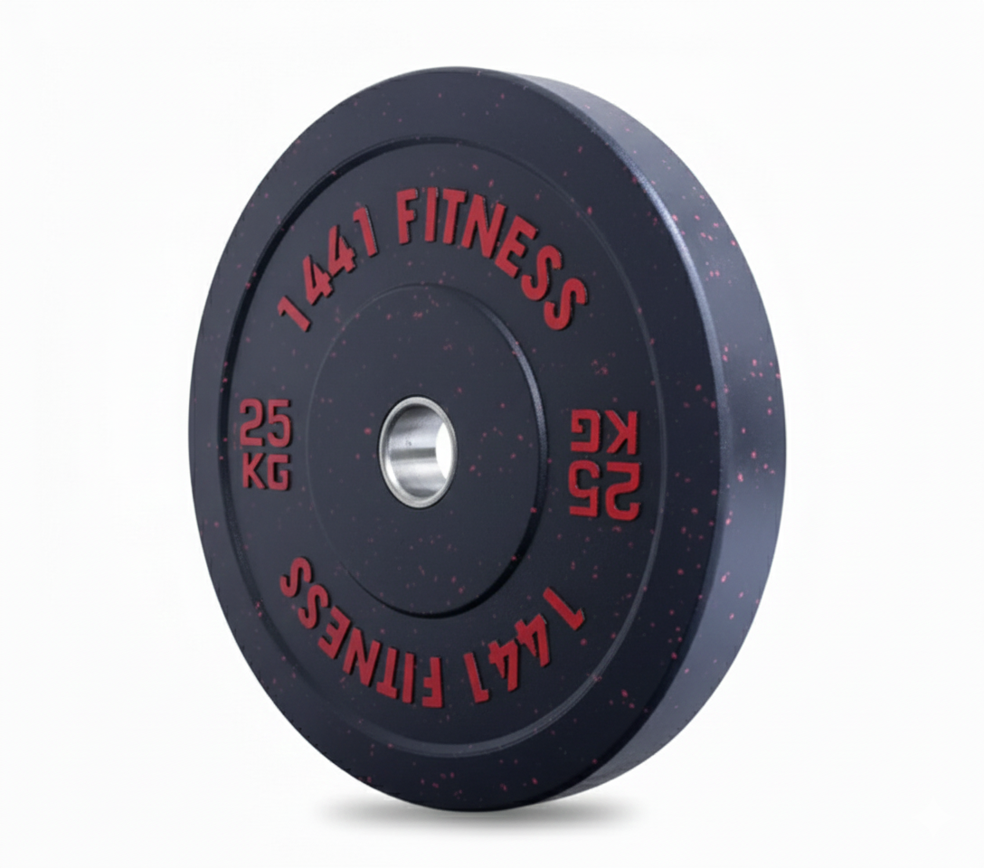Speckled Bumper Plates Combo - 110 Kg Set - Bundle Offer - 25KG