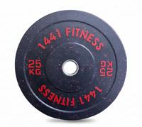 Thumbnail for Speckled Bumper Plates Combo - 110 Kg Set - Bundle Offer - 25KG