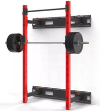 Thumbnail for 1441 Fitness Wall Mounted Half Squat Rack 