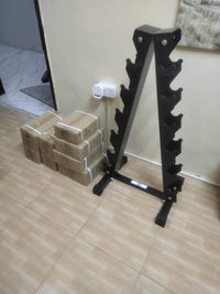 Thumbnail for Vertical Dumbbell Rack - 6 Pairs