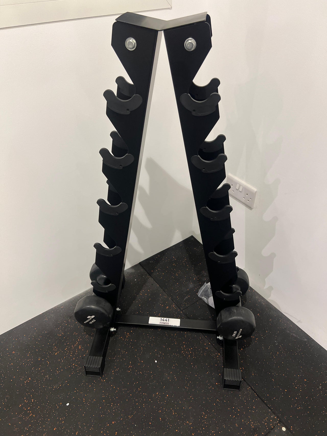 Vertical Dumbbell Rack - 6 Pairs