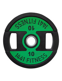 Thumbnail for 1441 Fitness7 Ft Olympic Barbell with Dual Grip Olympic Plates Set | 80 kg