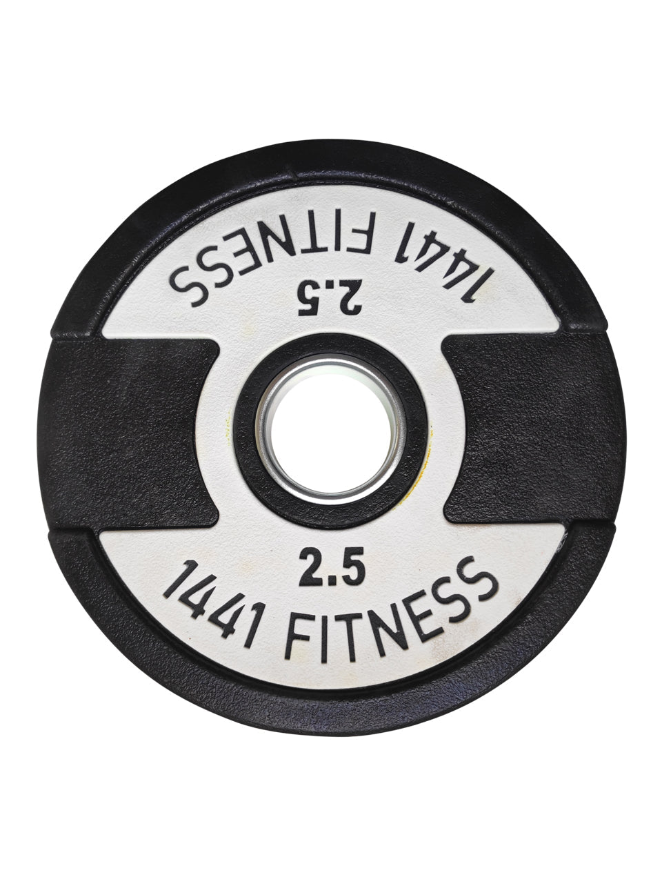 1441 Fitness7 Ft Olympic Barbell with Dual Grip Olympic Plates Set | 80 kg