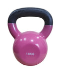 1441 Kettlebell المطلية بالفينيل للياقة البدنية من 4 كجم إلى 24 كجم
