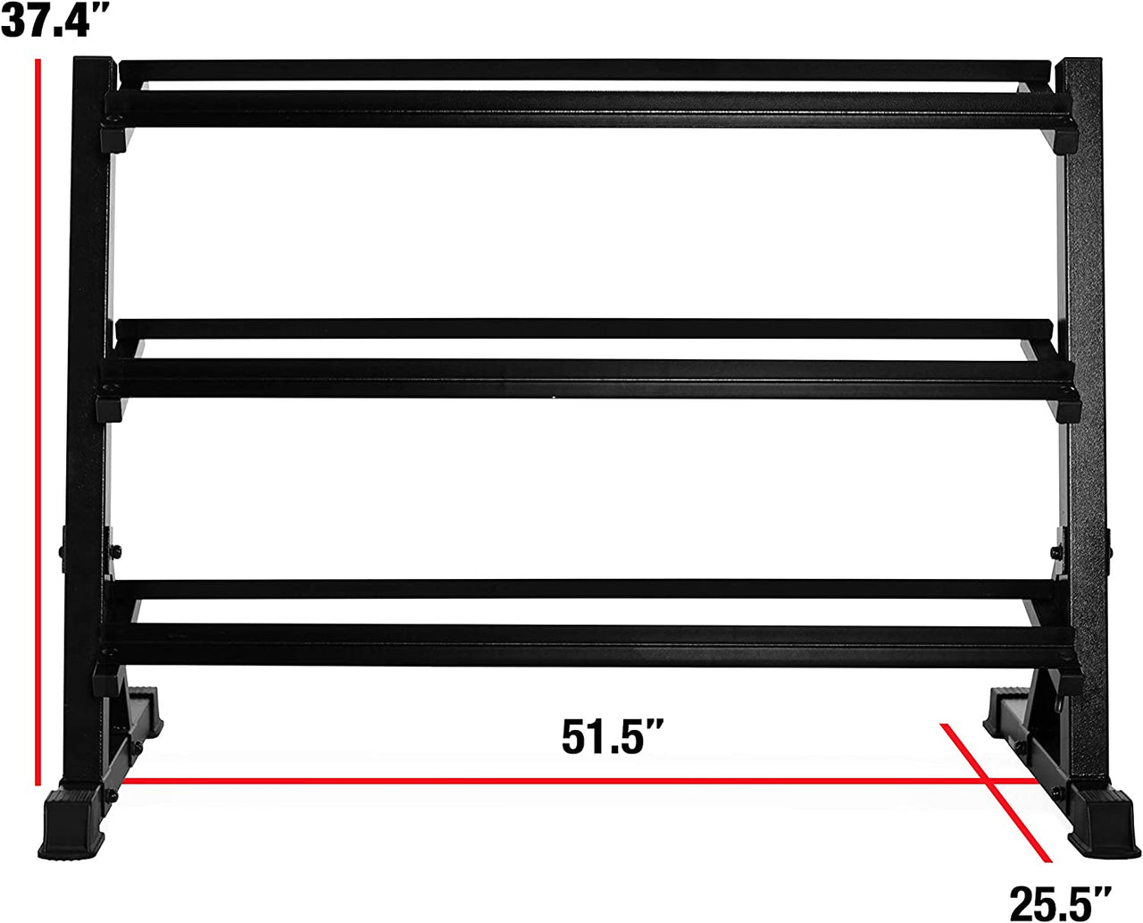 10 Pair Dumbbell Rack-106 x 62.3 x 81.23 cm