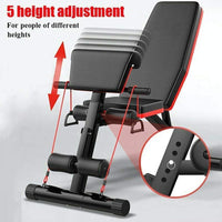 Thumbnail for Multifunction Weight Bench, Incline Decline Foldable Weight Lifting Bench for Home 