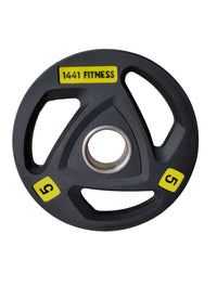 Thumbnail for Fitness Tri Grip Color PU Olympic Plates