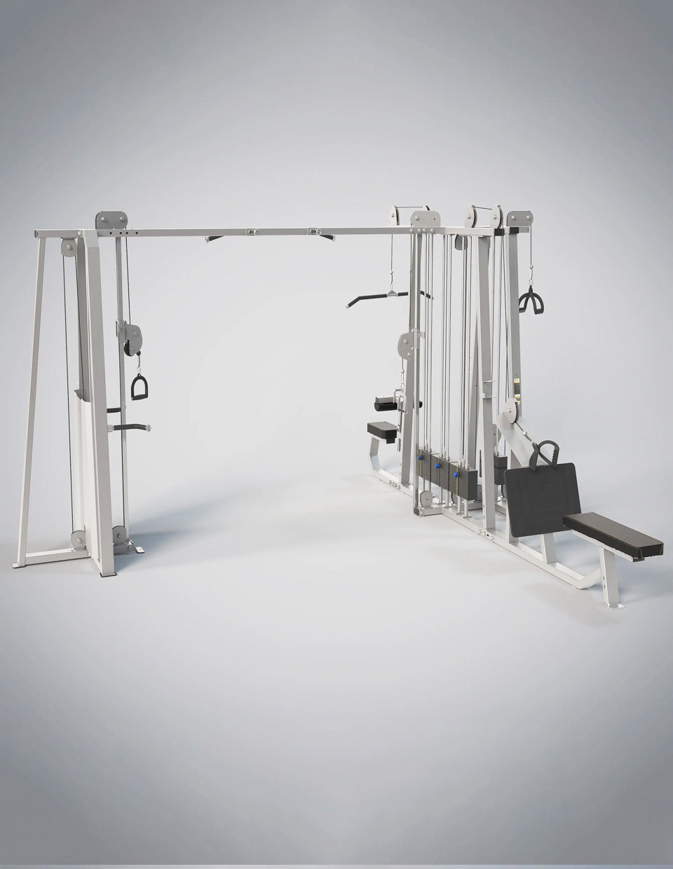 DHZ Fitness Multi Station 5 Stack - U3066 with white background