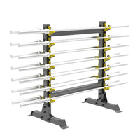 Thumbnail for DHZ Fitness Olympic Bar Rack - E6231 with white background