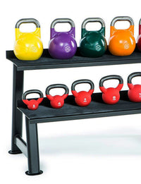 Thumbnail for Kettlebells Rack-a great addition to your home gym and commercial gym if you use a variety of weights