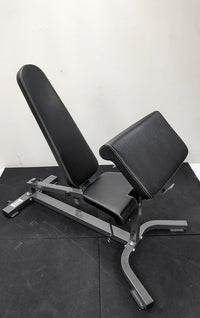Thumbnail for Adjustable Bench with Preacher Curl Attachment