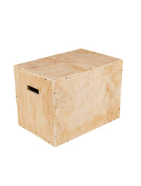 Thumbnail for 3 IN 1 Wooden Plyo Box Small in Size - (12'' x 11'' x 16'' Inches)
